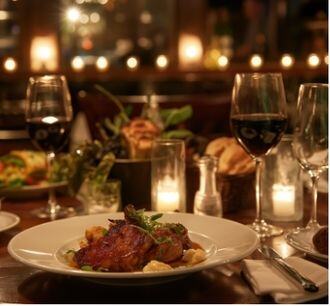 Dinner table setting